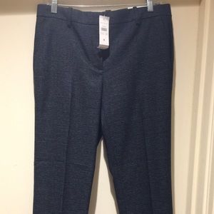 Ann Taylor Blue Ankle Pant Sz 6